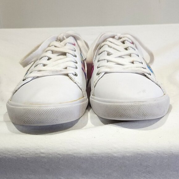 GUESS Women's White Sneakers Size 9M - Picture 3 of 6
